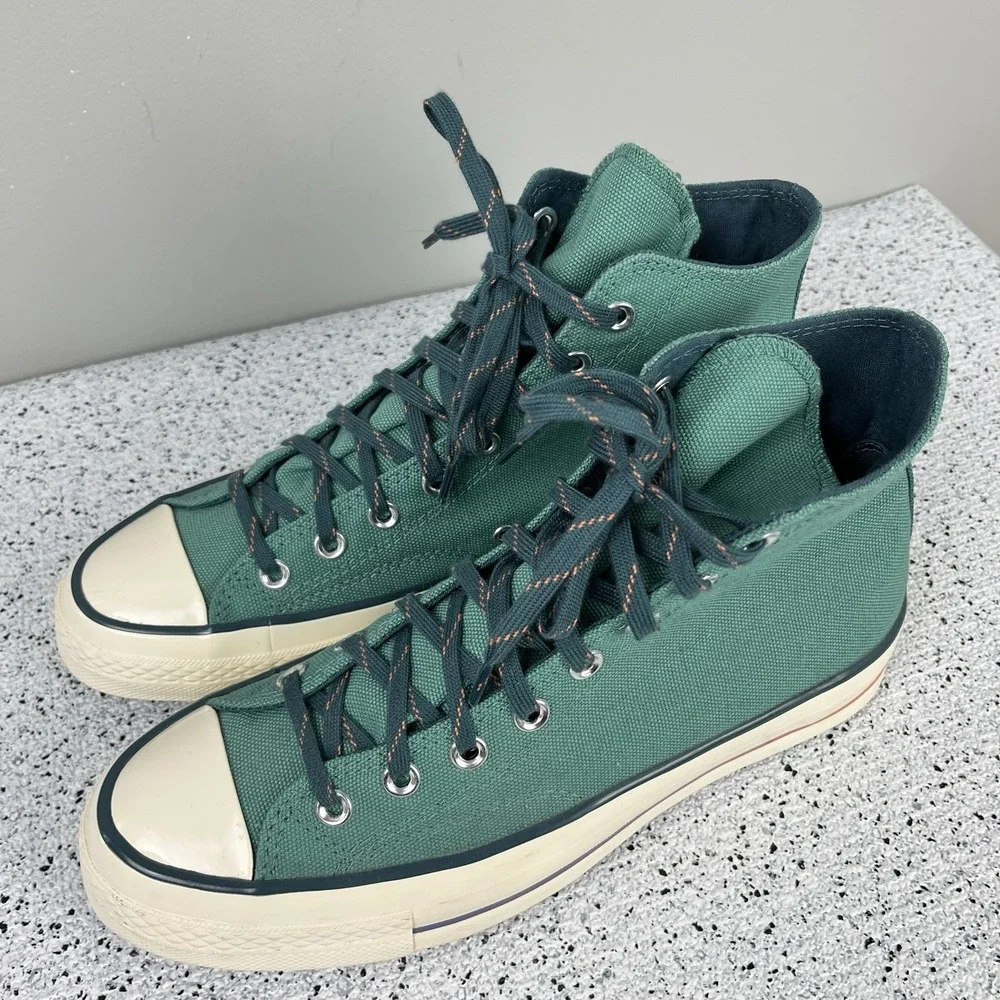 Converse Chuck 70 Color Fade High Top Shoes Sneakers‎ Green Mens 9 Womens 11 - Picture 4 of 9